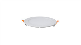 Oprawa Downlight Podtynk 12W 800Lm 3000K 120St Ip40 Koło Hdw12rw