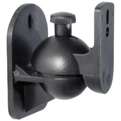 My Wall HB 4 L Speaker Wall Mount Swivelling Tiltable Max 6 cm Black Pair