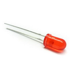 Dioda LED 5mm. Czerwona L-53SRD-E