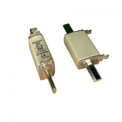 Wkładka bezpiecznikowa NH1C 25A gG-gL 500V zwłoczna