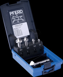 25202153 Set of 5 HSS countersinks, DIN 335 C 90°