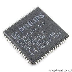 P83C562EFA-503 UPC 8Bit ADC UART SMD-PLCC68 PHILIPS