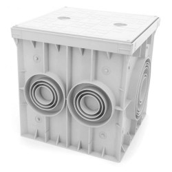 Skrzynka puszka gruntowa odgromowa IP55, 300x300x300 mm, SG303030-6