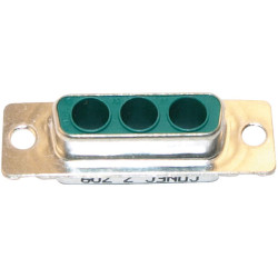 Conec 3003W3SXX99A10X D-SUB High Current COMBI Socket without Contacts 3 Pin
