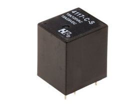 Przekaźnik; elektromagnetyczny samochodowy; 4117CS20-12V; 12V; DC; 1 styk przełączny; 20A; 14V DC; do druku (PCB); 1W; Forward R