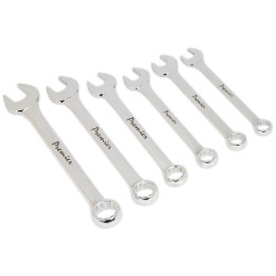 Sealey AK6324 Combination Spanner Set 6pc Super Jumbo Metric