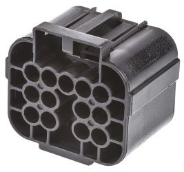 Obudowa złącza 13-pinowe 3-rzędowe raster: 4.8mm TE Connectivity Żeński Econoseal III 070 Złącze Econoseal III