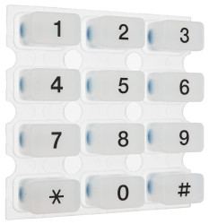 Klawiatura gumowa do zamków szyfrowych