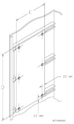 Płyta montażowa nVent HOFFMAN A18SMP3GE (S x W) 300 mm x 1800 mm stal 1 szt.