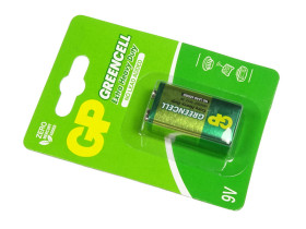 Bateria 6F22 9V GP GreenCell (blister 1szt.)