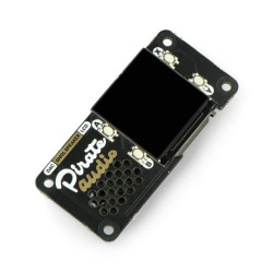Pirate Audio Speaker - głośnik z wyświetlaczem - DAC dla Raspberry Pi - Pimoroni PIM485