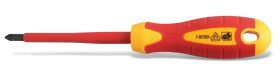 Wkrętak krzyżowy PZ2 100mm dla elektryka 1000V stal S2 HT1S944
