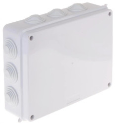 Puszka odgałeźna z dławnicami 255x200x77 IP65 PK-255X200