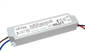 Zasilacz do taśm LED line PRIME 20-12 wodoszczelny IP67 12V 20W 5 lat gwar.