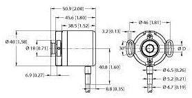 Enkoder obrotowy inkrementalny Turck 100012061