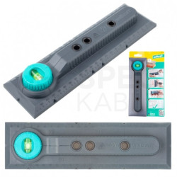 Szablon / poziomica wiercenia do puszek prądowych WOLFCRAFT WF5976000