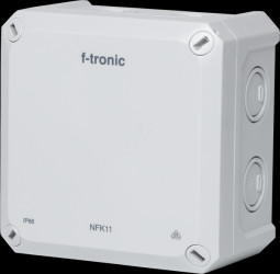 7340191 Damp area junction box IP66, grey, NEPTUNE Compact