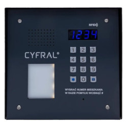 CYFRAL Panel PC-2000RE PRO grafit RFiD/CC2000 p/t