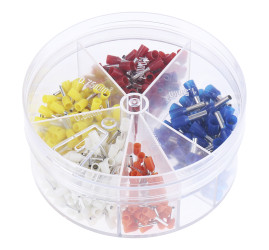 Zestaw końcówek zaciskowych typ: Niemieckie kodowanie koloru złącze: Nasadka metalowa typu bootlace RS PRO 0.5 mm²