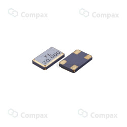 Rezonator kwarcowy SMD 6035, 6.0x3.5x1.2mm, 16.00MHz, 30ppm, -20°C +70°C, 20pF, YL