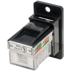 TUK Ltd SKmcBpm Cat6 IDC Unshielded Low Profile Panel Mount, LSAPlus 110term