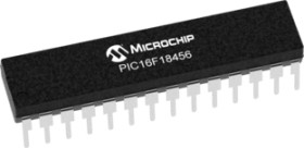 Mikrokontroler Microchip PIC16LF SPDIP 28-pinowy Otwór przezierny PIC 28 kB 8bit CAN: 32MHz RAM:2,048 kB Ethernet: