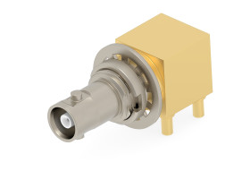 Złącze koncentryczne Montaż na panelu Żeński typ złącza Złącze BNC 0 → 12GHz PCB