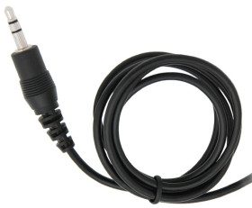 WTYK JACK 3,5mm STEREO PROSTY PLASTIKOWY Z KABLEM 40CM (ZLJACK WT35-KAB)