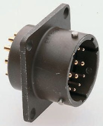 Złącze 26-pinowe Żeński ITT Cannon Męski Montaż w puszce rozmiar 16