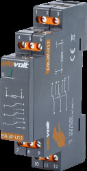 5103012 Installation relay, 3 CO contacts, 3x 8A, 12V AC/DC