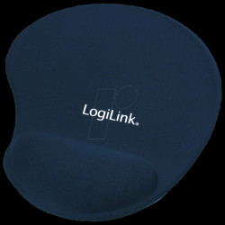 ID0027B Mousepad with GEL Wrist Rest Support, blue