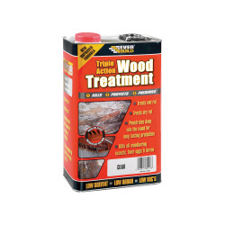 Everbuild LJUN05 Triple Action Wood Treatment 5 Litre