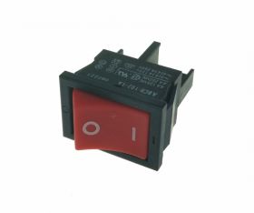 Przełącznik kołyskowy ON-OFF czerwono - czarny (15A52)