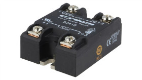 D2450 Przekaźnik Półprzewodnikowy Uster: 3...32Vdc 50A 24...280Vac Ip00