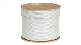 Przewód Koncentryczny Antenowy Rg-6 Triset 302 1,02/4,8/7,0 Kl.A+ 500M