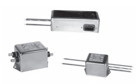 Filtr RFI 6A 1-fazowy 250 V AC 50/60Hz TE Connectivity Montaż kołnierzowy