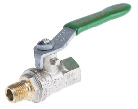 Zawór kulowy korpus mosiężny BSPP 41.4bar 1/4cal 600psi RS PRO