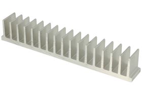 Radiator; P52317/2; naturalny; 20mm; żebrowany; 150mm; 25mm; Firma Piekarz