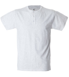 T-shirt, Melanż, Bawełna 100%, L, Krótki