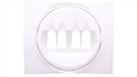 Sistena Life Plakietka Gniazda Głośnikowego Podwójnego Pearl 771525