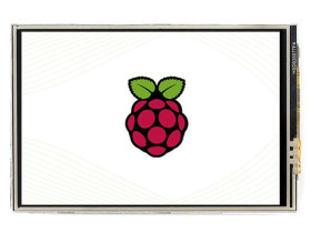 Waveshare 3.5inch Resistive Touch Display (C) for Raspberry Pi, 480×320, 125MHz High-Speed SPI