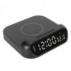 ZEGAR QI AC1 WIRELESS 15W BLACK