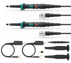Sonda do oscyloskopów Napięciowa 15MHz RS PRO 1:1, 1:10 BNC l. sond: 2