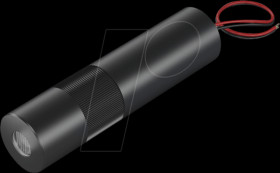 70106848 Line laser module, red, 30°, 650 nm, 3 VDC, 14x55 mm, class 2M