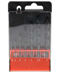 Zestaw wierteł RS PRO Wiertło kręte HSS 7 szt.