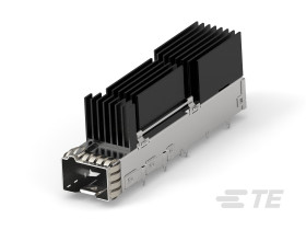 Zespół klatki SFP, seria: SFP56, typ: Zespół klatki, l. portów: 1, 15-pinowe