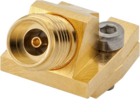 Złącze RF Montaż na płytce drukowanej Żeński typ złącza Złącze koncentryczne do płytek drukowanych Śruba