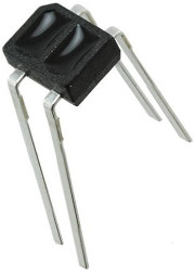 Czujnik odbiciowy QRE1113, THT, Miniaturowe, -40 → +85°C, onsemi