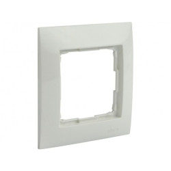 Ramka pojedyncza SIMON 54 Premium biała Kontakt Simon DR1/11