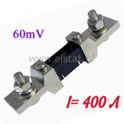 Bocznik pomiarowy 400A 60mV